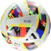 adidas MLS Mini Soccer Ball, White/Black/Solar Gold