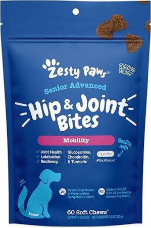 Zesty Paws Mobility Bites Joint Supplement for Dogs