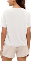 ODODOS Modal Soft Short Sleeve Yoga Tee