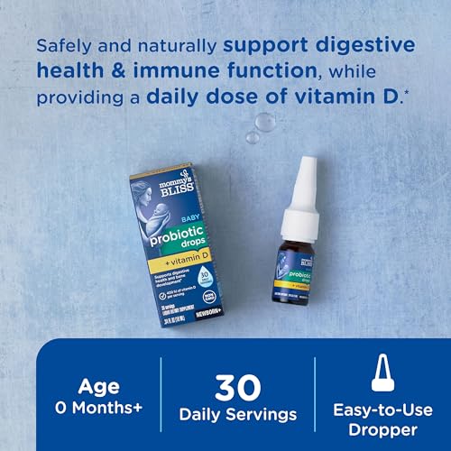 Mommy's Bliss Baby Probiotic Drops With Vitamin D, 0.34 Fl Oz - Image 3