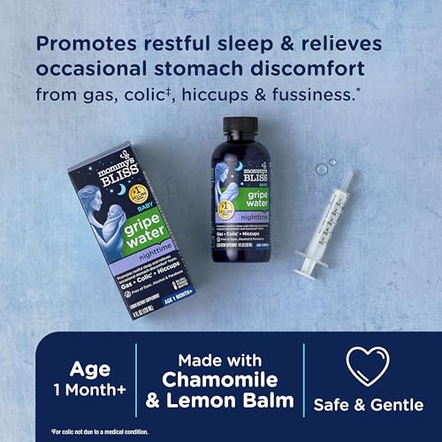 Mommy's Bliss Gripe Water Night Time, Infant Relief 4 FL OZ - Image 3