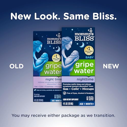 Mommy's Bliss Gripe Water Night Time, Infant Relief 4 FL OZ - Image 2