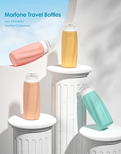 Morfone Travel Bottles 3oz TSA Approved 4-Pack - Image 3
