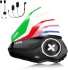 LEXIN Motorcycle Bluetooth Headset With Mics