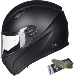 ILM Motorcycle Full Face Helmet Anti-Fog Visor