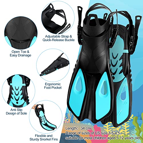Moukeren Full Face Snorkel Mask Kids Set - Image 5