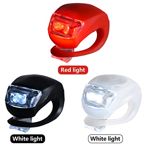 Mudder 12 Pieces Bicycle LED Light Set - Image 4
