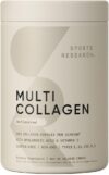 Sports Research Multi Collagen Protein Powder With Hyaluronic Acid