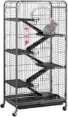 Yaheetech Multi Levels Rolling Large Ferret Cage