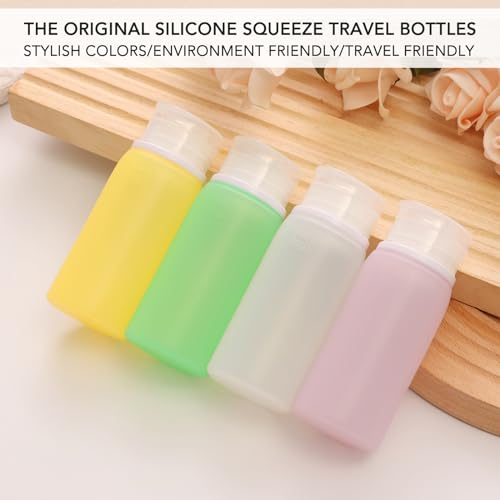Muslish 21 Pack Leak Proof Silicone Travel Bottles Set - Image 2