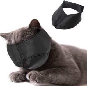 Beikalone Muzzle For Cat Grooming, Anti-Biting (L)