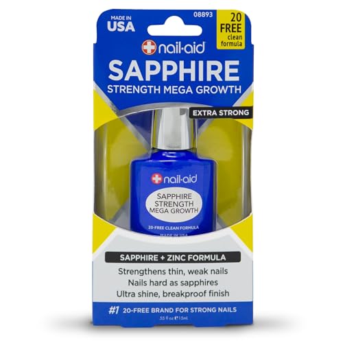Nail-Aid Sapphire Strengthener & Mega Growth Treatment - Image 2