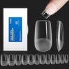 beetles Gel Polish Nail Tips 504Pcs Short Square Full Cover