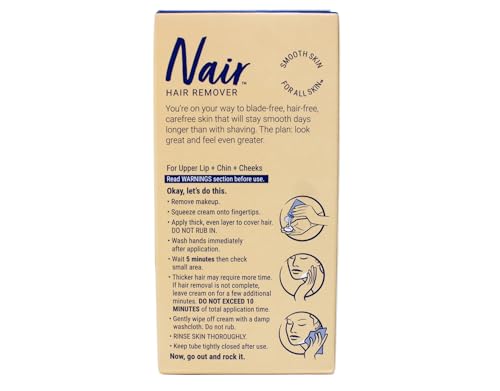 Nair Hair Removal Cream for Face, 2-Ounce - Image 4