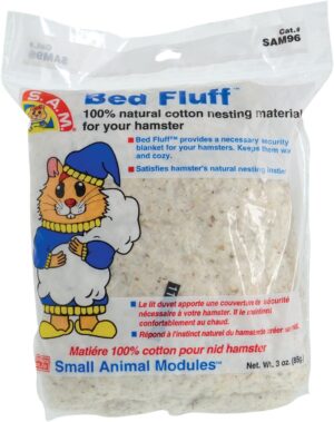 Penn-Plax Natural Animal Bedding – 100% Cotton