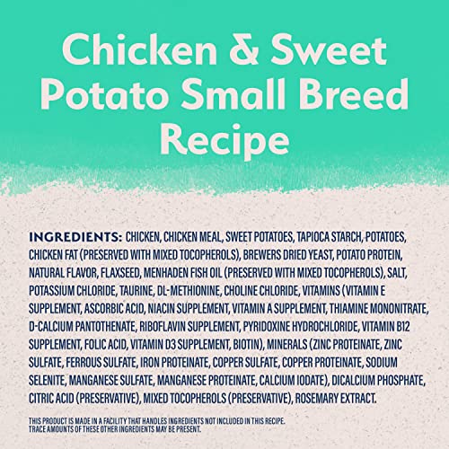Natural Balance Small Breed Grain-Free Chicken & Sweet Potato Dry Dog Food - Image 3