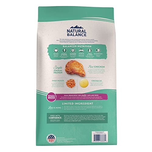 Natural Balance Small Breed Grain-Free Chicken & Sweet Potato Dry Dog Food - Image 2