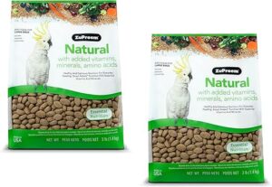 ZuPreem Natural Bird Food Pellets For Large Birds