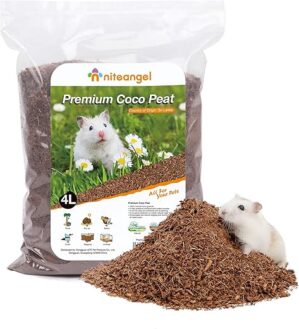 Niteangel Natural Coco/Cork Hamster Bedding Litter