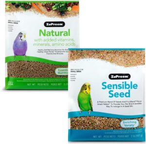 ZuPreem Natural Pellets & Seed Food for Birds