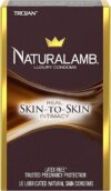 TROJAN NaturaLamb Luxury Latex-Free Condoms