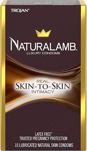 TROJAN NaturaLamb Luxury Latex-Free Condoms