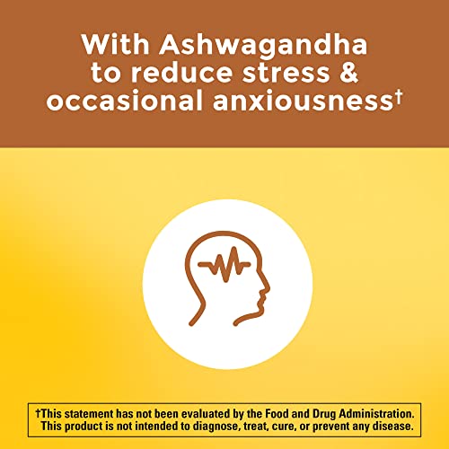 Nature Made Multi + Ashwagandha Multivitamin, Stress Relief, 60 Capsules - Image 3