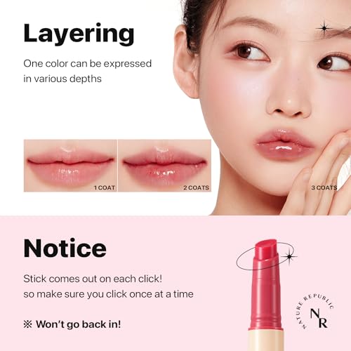 Nature Republic Honey Melting Lip 03 Berry Gloss - Image 5