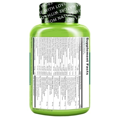 NATURELO Men's Whole Food Multivitamin Capsules - Image 3