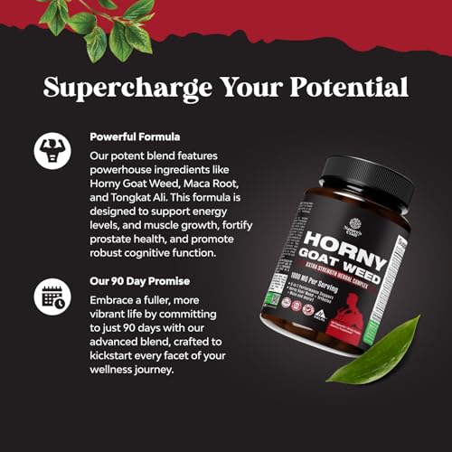 Natures Craft Horny Goat Weed Complex - Energy Blend - Image 2
