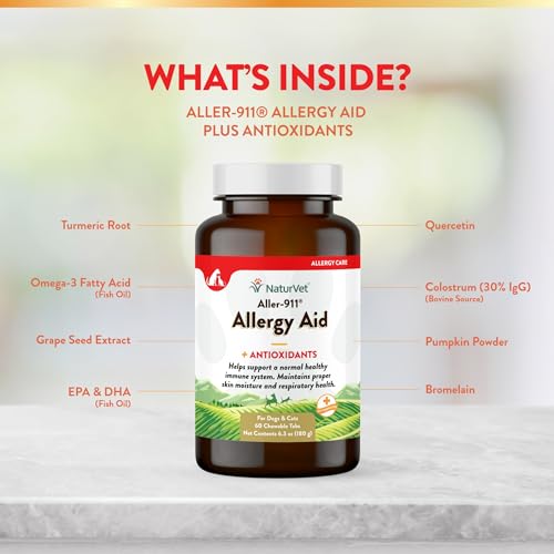 NaturVet Aller-911 Advanced Allergy Aid Supplement - Image 5