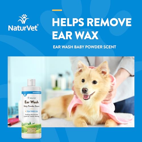 NaturVet Ear Wash Liquid For Dogs & Cats - Image 4