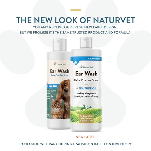 NaturVet Ear Wash Liquid For Dogs & Cats - Image 2