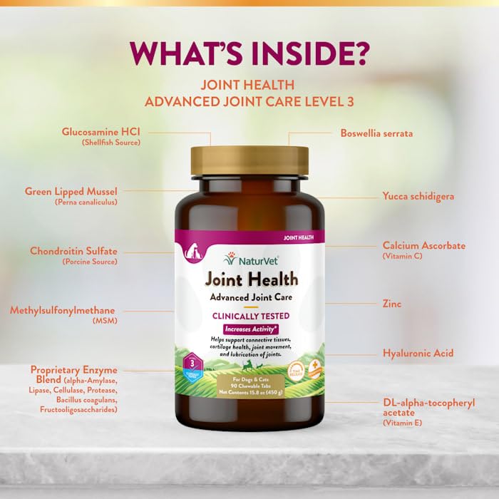 NaturVet Joint Health Level-3 Hip & Joint Supplement - Image 5