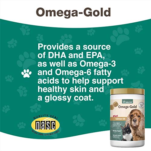 NaturVet Omega-Gold Plus Salmon Oil Soft Chews - Image 5