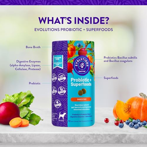 NaturVet Probiotic & Superfoods Soft Chews 90ct - Image 5