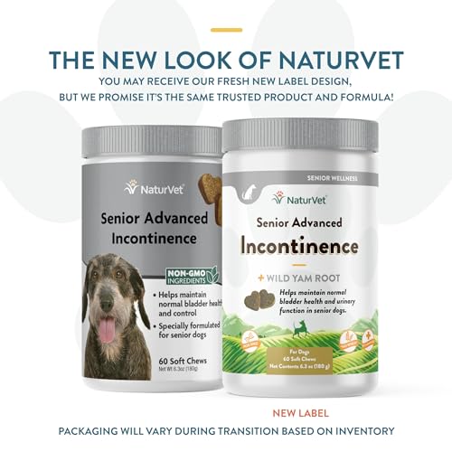 NaturVet Senior Advanced Incontinence Dog Supplement - 60 Ct - Image 2