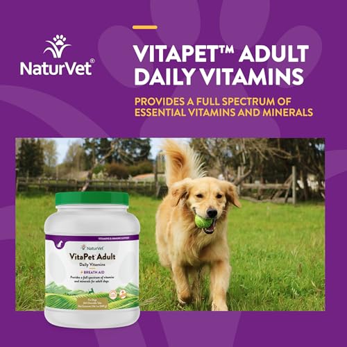 NaturVet Vita Pet Adult Plus Breath Aid Tablets - Image 5