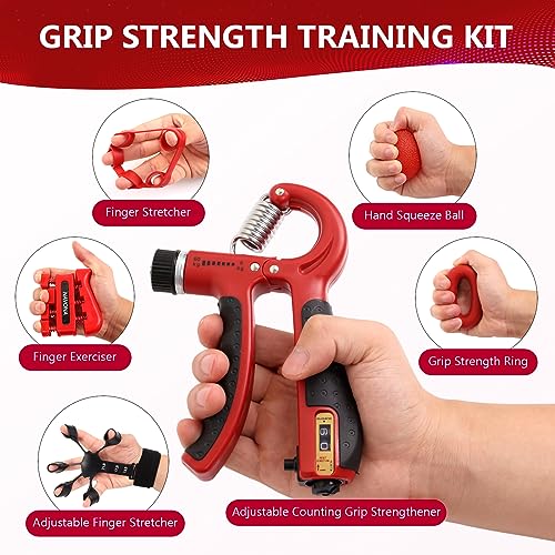 Navona Grip Strength Trainer Kit, Hand Gripper - Image 2