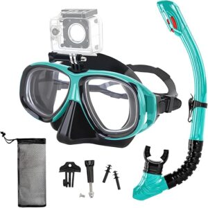 Body+ Nearsighted Professional Full Dry Snorkel Set