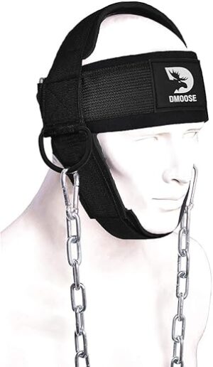 DMoose Fitness Neck Harness For Weight Lifting