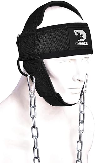 DMoose Fitness Neck Harness For Weight Lifting