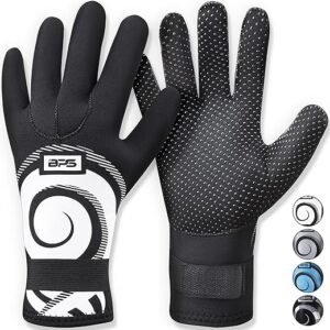 BPS Neoprene 3mm 5mm Five Finger Gloves