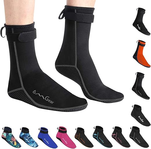 OMGear Neoprene Anti-Slip Beach Booties Socks