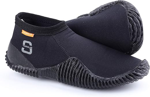 SARHLIO Neoprene Dive Boots 3mm Anti-Slip Sole