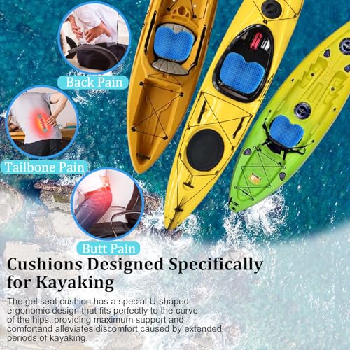 NEW-Vi Anti-Slip Waterproof Kayak Seat Cushion - Image 5
