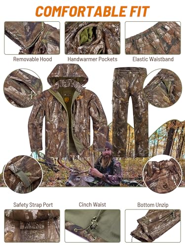 NEW VIEW Camo Winter Warm Hunting Suit - Image 5