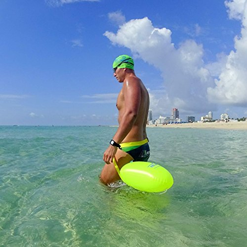 New Wave Swim Buoy Swim Bubble Safety Buoy Tow Float - Image 3