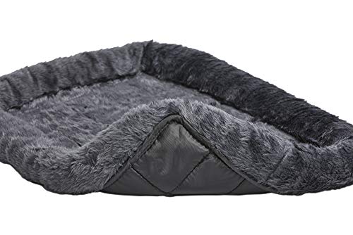 New World Gray Bolster Dog Bed, 22-Inch - Image 2