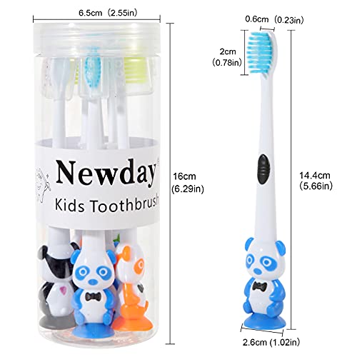 Newday Kids Toothbrushes 6 Pack Soft Bristles - Image 2
